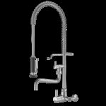 Kwc Gastro 24.502.166.000 mitigeur avec douche chromée