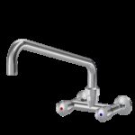Kwc Gastro k.24.42.24.000C86 robinet mural avec deux boutons chromés