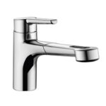 Kwc Suno 10.175.033.000fl mitigeur avec pomme de douche extractible chromée
