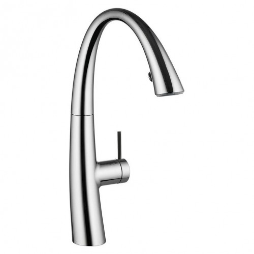 kwc-zoe-10201102000fl-mitigeur-cuisine-douche-chrome Kwc Zoe 10.201.102.000fl mitigeur de cuisine chromé + douchette - Image 1