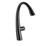 Kwc Zoe 10.201.242.176fl touch light pro mitigeur de cuisine noir mat - ledshine