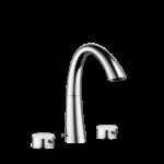 Kwc Zoe 12.203.151.000fl mitigeur avec boutons de salle de bain chromés