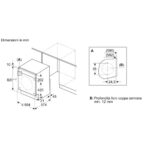 Lave-linge séchant encastrable Siemens wk14d490eu iQ500, entièrement intégré, 60 cm - Image 5