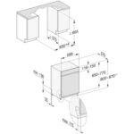 Lave-vaisselle encastrable Miele g 7600 sci avec façade en acier inoxydable de 60 cm - Image 4