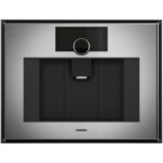 Machine à café automatique encastrable Gaggenau GC461120 en acier inoxydable et verre