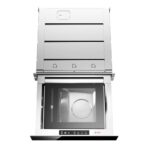 Machine à emballer sous vide encastrable Ilve vm615s, noir brillant