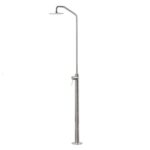 Colonne de douche sur pied Mina 11801T Corsivo en acier inoxydable