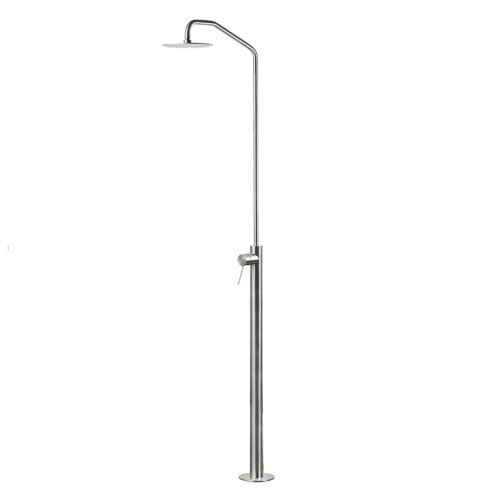mina-11801t-corsivo-colonna-doccia-da-terra-acciaio-inox Colonne de douche sur pied Mina 11801T Corsivo en acier inoxydable - Image 1
