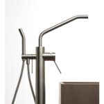 Colonne Mina 118711T Corsivo avec mitigeur et douchette pour baignoire - Image 2