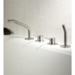 Robinet de baignoire Mina 11925 Corsivo avec pommeau de douche - Image 2