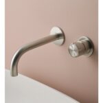 Robinet mitigeur de lavabo mural encastré Mina 4118 Synth - Image 2