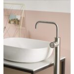 Robinet mitigeur de lavabo sur pied Mina 4380T Synth - Image 4