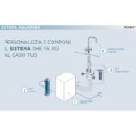 Mitigeur de cuisine 5 voies Schock Aquapura avec eau filtrée, noir mat - Image 3
