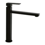Mitigeur de cuisine monocommande Schock New Aquasky, noir