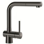 Mitigeur de cuisine Schock Laios avec pommeau de douche en métal