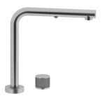 Mitigeur sous-fenêtre Schock Aquadouble up&down avec pomme de douche en acier inoxydable