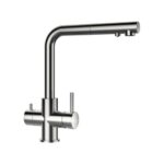 Mitigeur trois voies Schock Vitus avec eau filtrée, filtres et pommeau de douche en acier inoxydable - Image 2