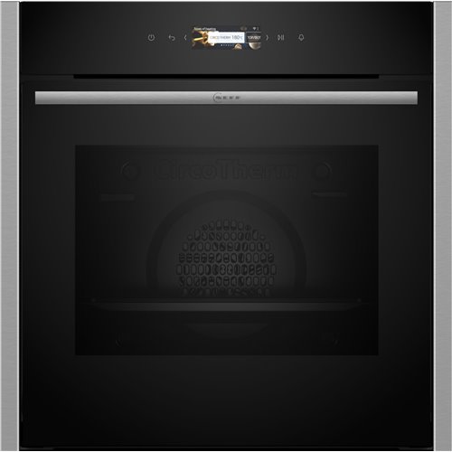 neff-b24cr71n0-n70-forno-pirolitico-da-incasso-60-x-60-cm-nero-inox Four pyrolytique encastrable Neff b24cr71n0 N70 60 cm, noir - acier inoxydable - Image 1
