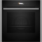 Four encastrable Neff b54cr31n0 N70 60 cm noir - acier inoxydable Slide & Hide
