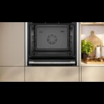 Four encastrable Neff b54cr31n0 N70 60 cm noir - acier inoxydable Slide & Hide - Image 3