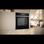 Four encastrable Neff b54cr31n0 N70 60 cm noir - acier inoxydable Slide & Hide - Image 5