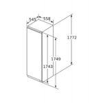 Neff gi7813cf0 Congélateur encastrable 56 x 177 cm - Image 4
