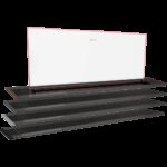Neff i88wmm1y7 N90 hotte aspirante télescopique 83 cm verre