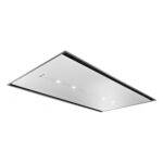 Neff i95cbs8w0 hotte de plafond 90 cm verre blanc