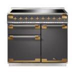 piano induction falcon elise luxe els100eisl/ab-eu ardoise laiton