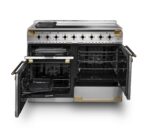 piano induction falcon elise luxe els110eiss/be-eu inox et noir laiton - Image 2
