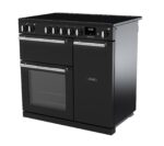 piano induction falcon infusion inf90eipcbl/cm-e1 charbon mat satiné chrome - Image 2