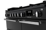 piano mixte falcon infusion inf90dfpcbl/cm-e1 charbon mat satiné chrome - Image 3