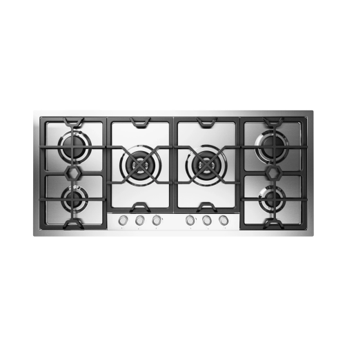 plaque-de-cuisson-a-gaz-en-acier-inoxydable-ilve-hcpmt125dd-120-cm-panoramagic Plaque de cuisson à gaz en acier inoxydable Ilve hcpmt125dd 120 cm - Panoramagic - Image 1