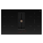 Plaque de cuisson à induction Ilve HVI90TCRF avec hotte intégrée 85 cm noir