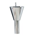 Lavabo sur pied Rapsel Euclide 50 cm en acier inoxydable
