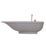 Baignoire îlot Rapsel Kea 180 cm blanche