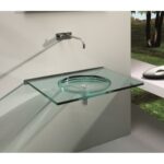 Lavabo mural en cristal Rapsel Nost 80 cm - Image 2