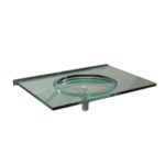 Lavabo mural en cristal Rapsel Nost 80 cm