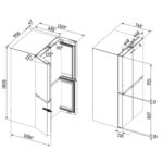 Réfrigérateur-congélateur pose libre Liebherr MBSDDI 9024 en acier inoxydable de 90 cm - Image 4