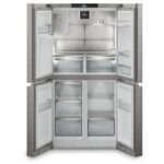 Réfrigérateur-congélateur pose libre Liebherr MBSDDI 9058 de 90 cm en acier inoxydable