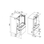 Réfrigérateur-congélateur pose libre Liebherr MBSDDI 9556 en acier inoxydable de 91 cm - Image 4