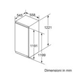 Réfrigérateur encastrable Siemens ki41fsdd0 iQ700 h 122 cm SL - Image 5
