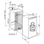 Réfrigérateur encastrable une porte Liebherr irbci 4550 h 140 cm - Image 4