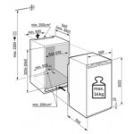 Réfrigérateur encastrable une porte Liebherr IRD 4020 H 102 cm - Image 3