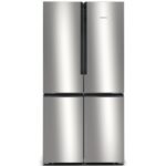 Réfrigérateur pose libre Siemens kf96nvpea iQ500 91 cm h 183 acier inoxydable noir
