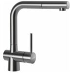 Robinet de douche Schock Laios, mitigeur de cuisine en acier inoxydable