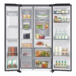 Réfrigérateur-congélateur côte à côte Samsung RS70F64KETEF 91 cm - Acier inoxydable - Image 3