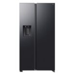 Réfrigérateur-congélateur côte à côte Samsung RS70F65KEFEF 91 cm - Anthracite