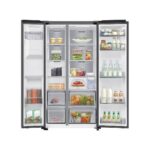 Réfrigérateur-congélateur côte à côte Samsung RS70F65KEFEF 91 cm - Anthracite - Image 3