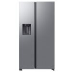 Réfrigérateur-congélateur côte à côte Samsung RS70F65KETEF 91 cm - Acier inoxydable